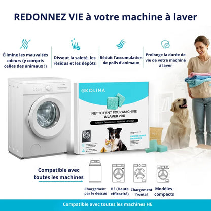 Nettoyant Machine Pro Enzymes Actives